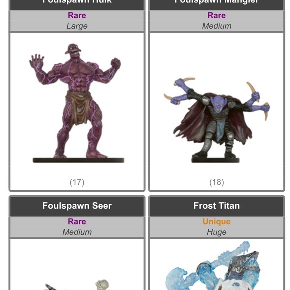 DnD Monster Minitures Manual Lengendary Evils REMORHAZ, RIMEFIRE GRIFFON+ 3 more - Picture 14 of 16